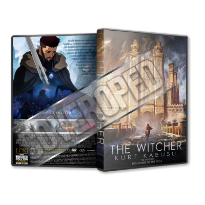 The Witcher Nightmare of the Wolf - 2021 Türkçe Dvd Cover Tasarımı
